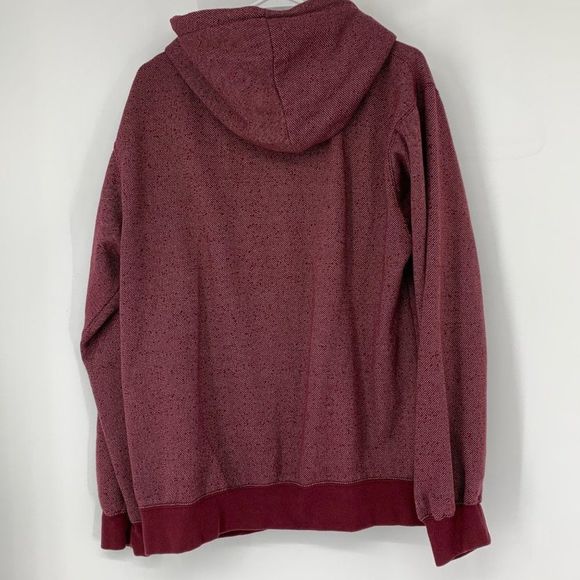 San Francisco California Trademark Hoodie Red Zip Sweatshirt 3950 Mens Large - Picture 4 of 6